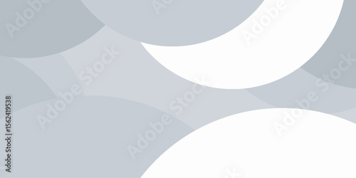 Minimal geometric background. Dynamic shapes composition. vector