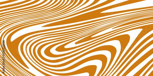 Vector Seamless Pattern with Flowing Salted Caramel. Abstract Sweet Texture. Creative Food Background