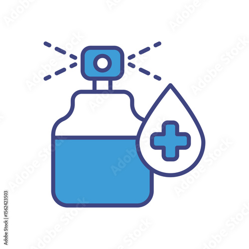 Antiseptic icon vector