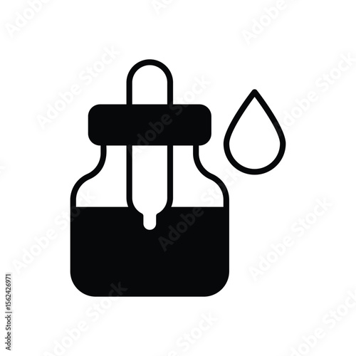 Nasal Drops icon vector