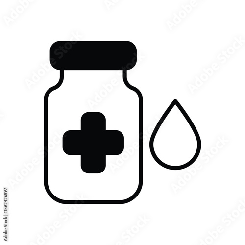 Alcohal icon vector