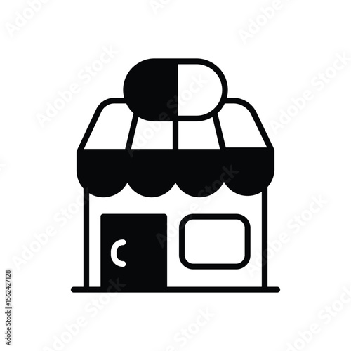 Pharmacy icon vector