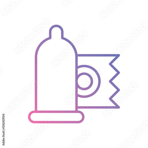 Contarception icon vector