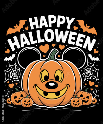 Pumpkin Happy Halloween funny Halloween