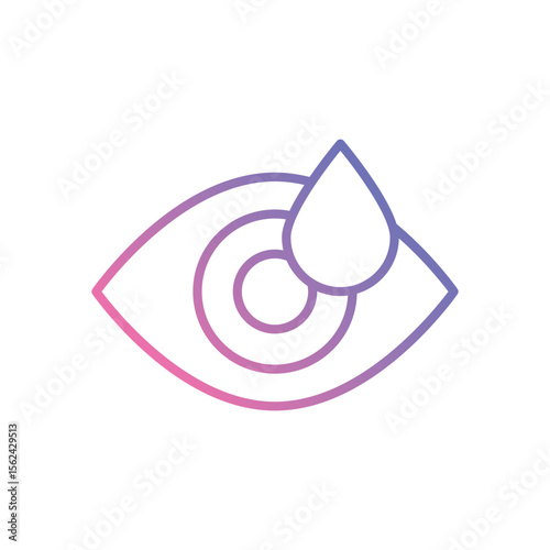 Eye Drops icon vector