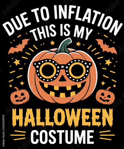 Pumpkin Halloween Costume Funny Halloween