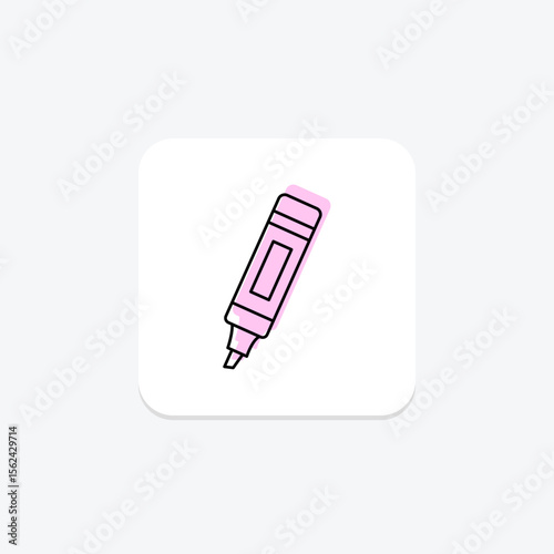 Colored Pencil, vector, pixel perfect, illustrator file