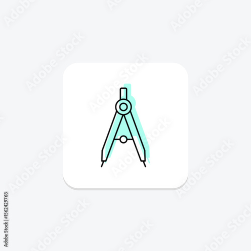 Compass, vector, pixel perfect, illustrator file