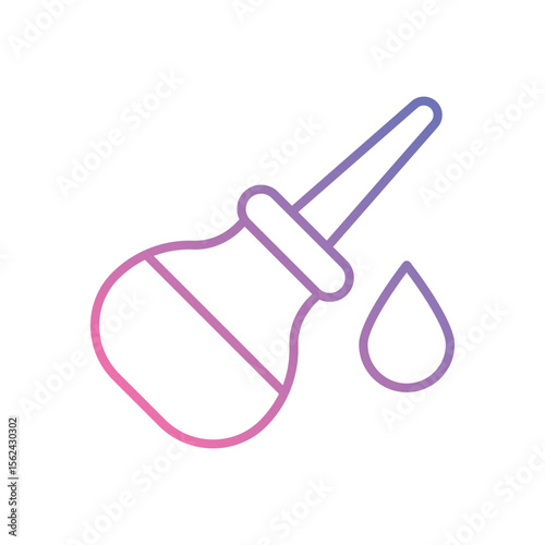 Enema icon vector