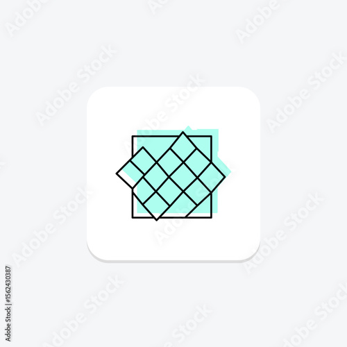 Mosaic Tile, vector, pixel perfect, illustrator file