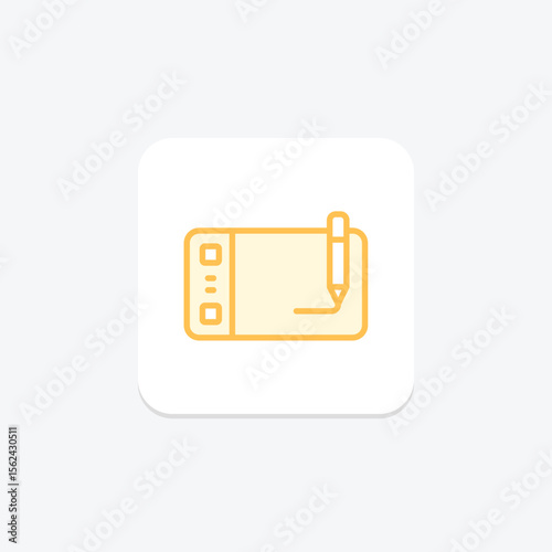 Drawing Pad, vector, pixel perfect, illustrator file