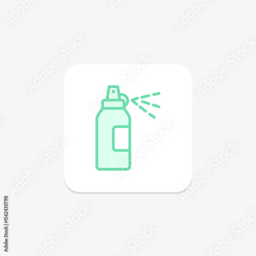 Fixative Spray, vector, pixel perfect, illustrator file
