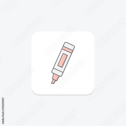 Colored Pencil, vector, pixel perfect, illustrator file