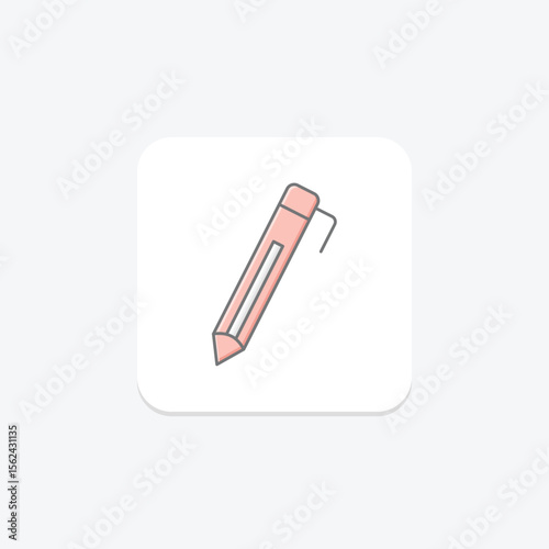 Graphite Pencil, vector, pixel perfect, illustrator file