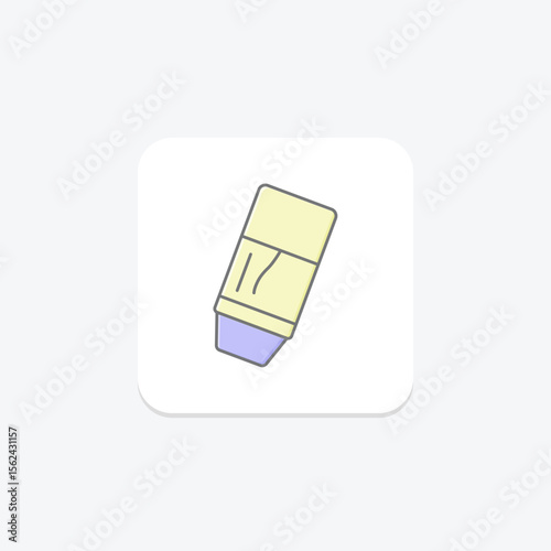 Eraser, vector, pixel perfect, illustrator file