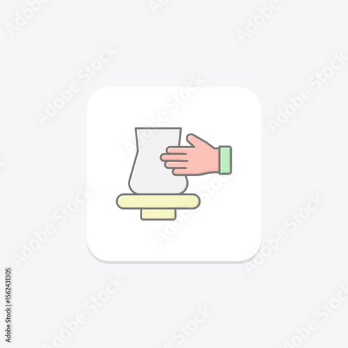 Modeling Clay, vector, pixel perfect, illustrator file