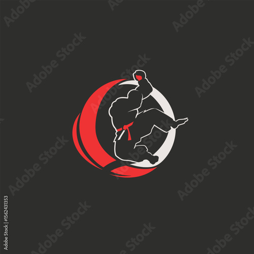 Logo for MMA minimalistic simplistic