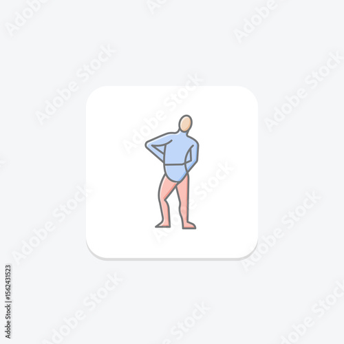 Figure Drawing Model, vector, pixel perfect, illustrator file