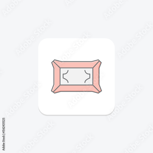 Shadow Box, vector, pixel perfect, illustrator file