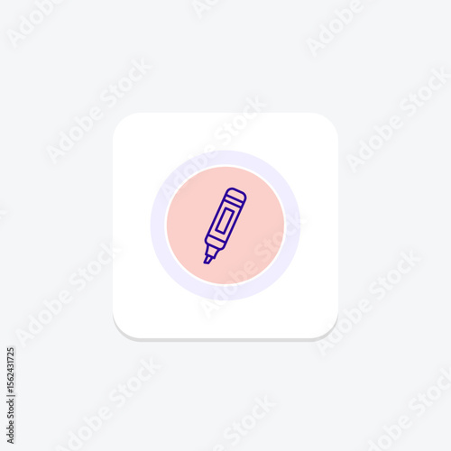 Colored Pencil, vector, pixel perfect, illustrator file