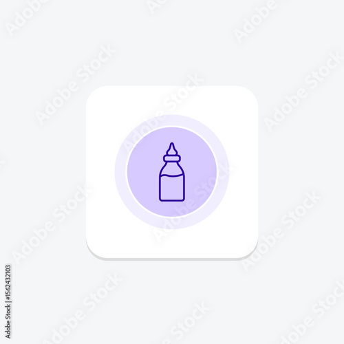 Varnish Bottle, vector, pixel perfect, illustrator file