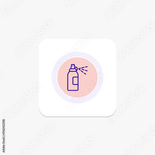Fixative Spray, vector, pixel perfect, illustrator file