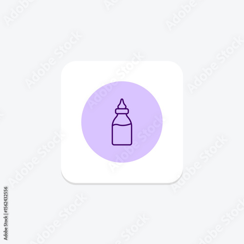 Varnish Bottle, vector, pixel perfect, illustrator file