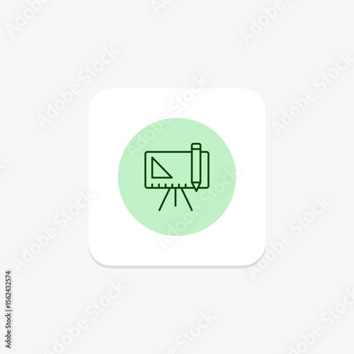 Drawing Board, vector, pixel perfect, illustrator file