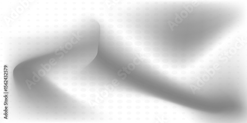 Black dots on white background. Contrast perforated surface. Grunge halftone vector texture. Horizontal dotwork gradient. Monochrome halftone overlay for vintage design.