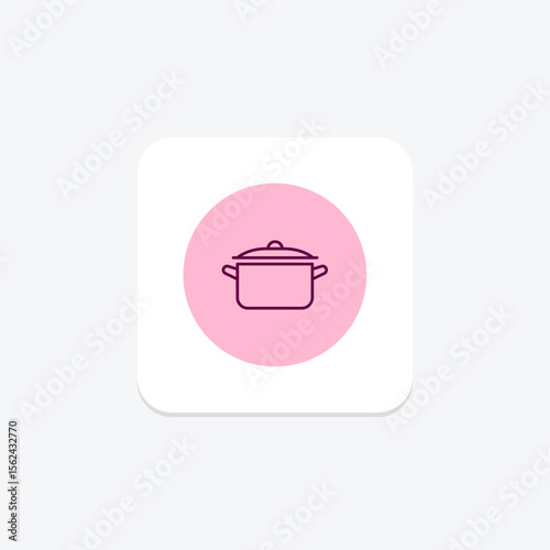 Enamel Pot, vector, pixel perfect, illustrator file