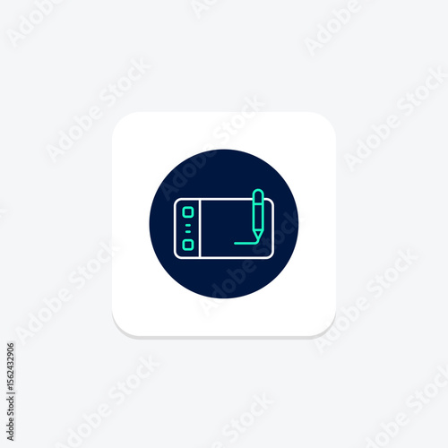 Drawing Pad, vector, pixel perfect, illustrator file