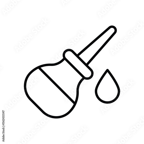 Enema icon vector
