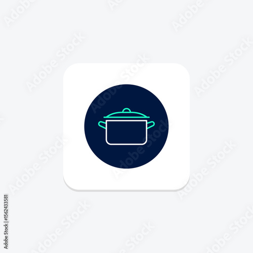 Enamel Pot, vector, pixel perfect, illustrator file