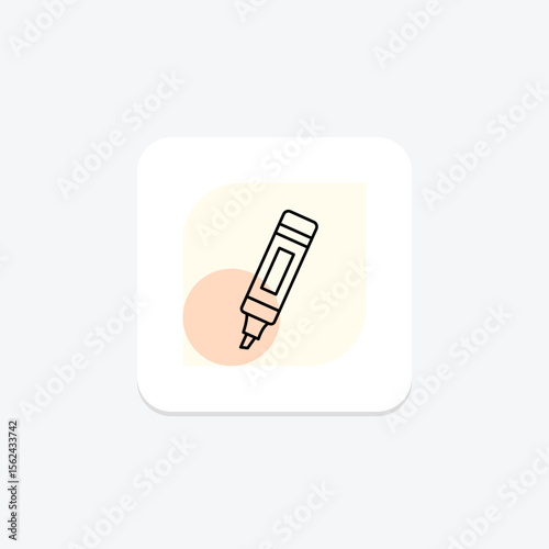 Colored Pencil, vector, pixel perfect, illustrator file