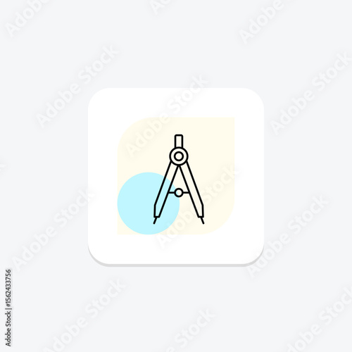 Compass, vector, pixel perfect, illustrator file
