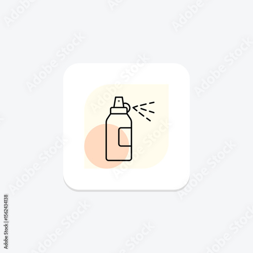 Fixative Spray, vector, pixel perfect, illustrator file