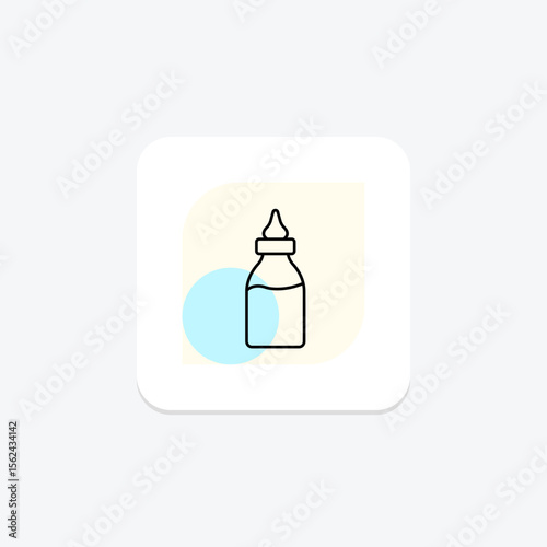 Varnish Bottle, vector, pixel perfect, illustrator file