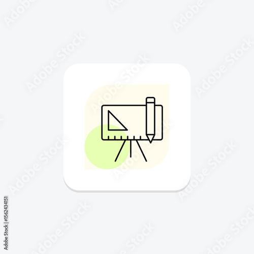 Drawing Board, vector, pixel perfect, illustrator file