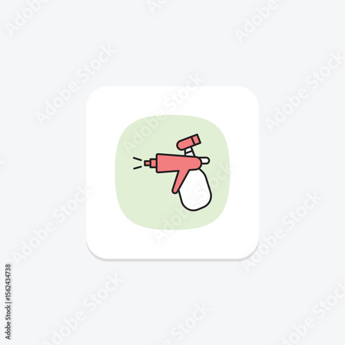 Airbrush, vector, pixel perfect, illustrator file