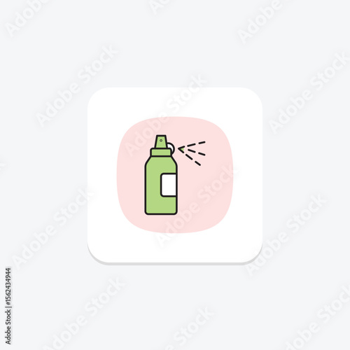 Fixative Spray, vector, pixel perfect, illustrator file