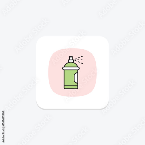 Spray Can, vector, pixel perfect, illustrator file