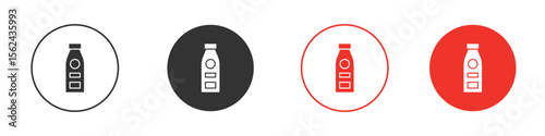 Gin icon. Black style vector icons. Isolated sign symbol