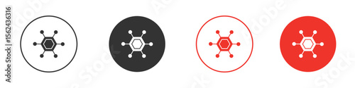 Hub icon. Black style vector icons. Isolated sign symbol