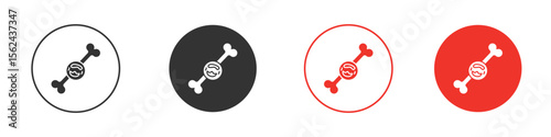 Multiple myeloma icon. Black style vector icons. Isolated sign symbol