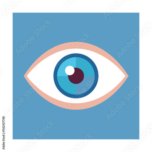 Eye vision symbol