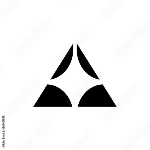 black and white pyramids