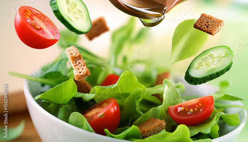 fresh vegetable salad