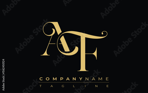 Photos AF Abstract Creative Jewelry Logo