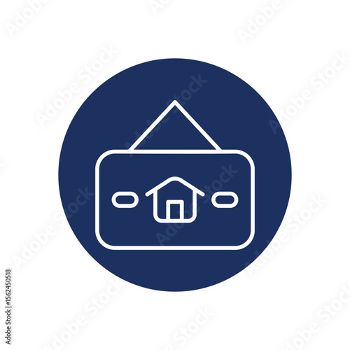 For Rent Sign icon vector