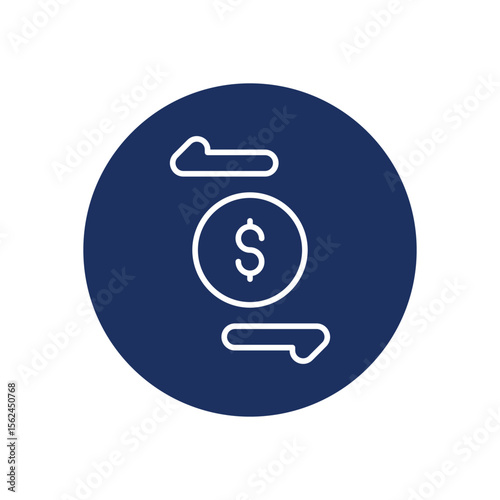 Transactions icon vector